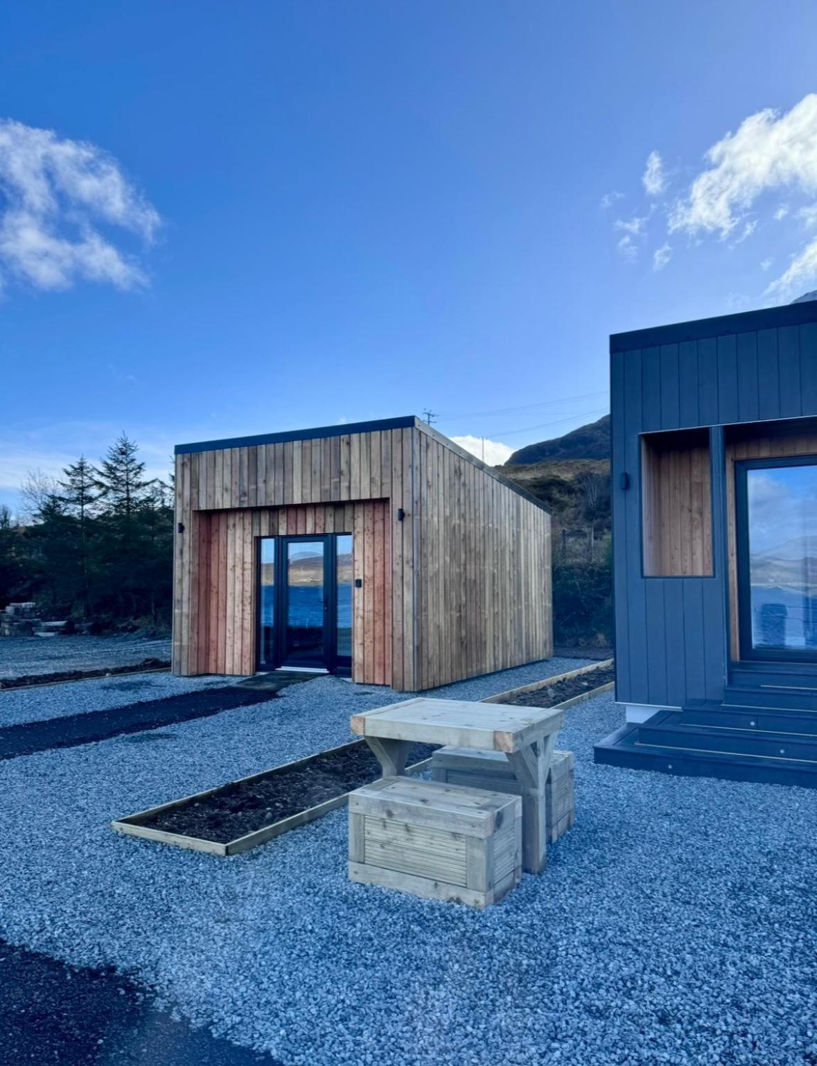 Angusfield Cabins Sconser Eksteriør bilde